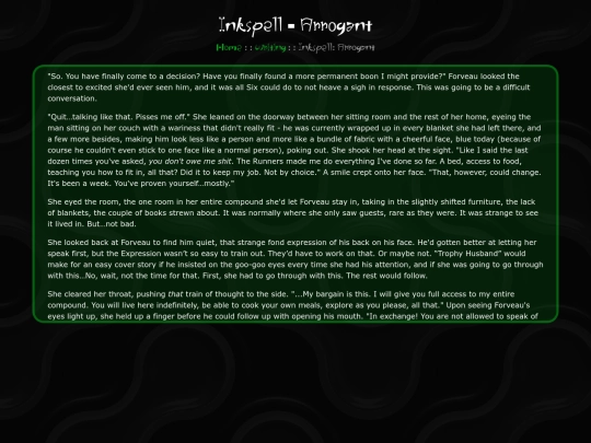 Writing/arrogant screenshot