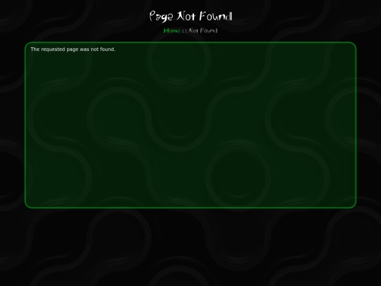 not_found screenshot