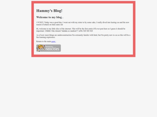 blog screenshot
