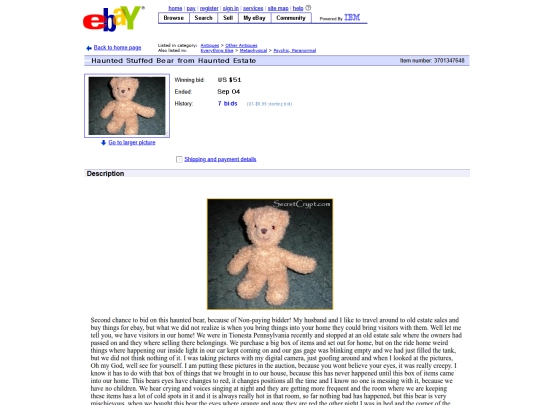 ebaybear screenshot