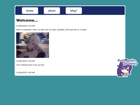 blog screenshot