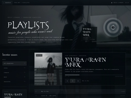 playlists screenshot