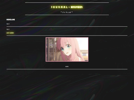 Journal/journal-template screenshot