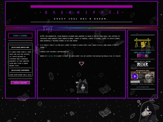 dreamspace screenshot