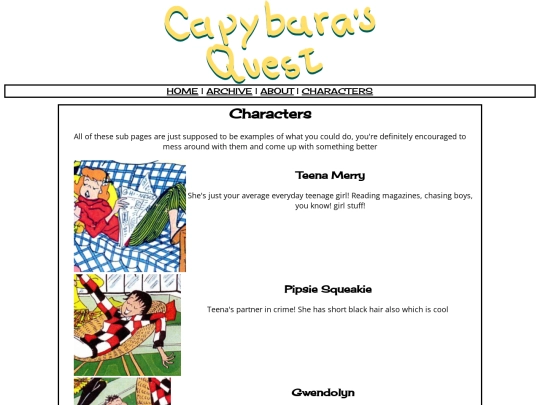 characters screenshot