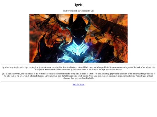 Project/Igris screenshot