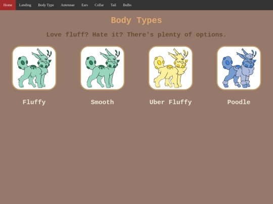 trait nav/bodytype screenshot
