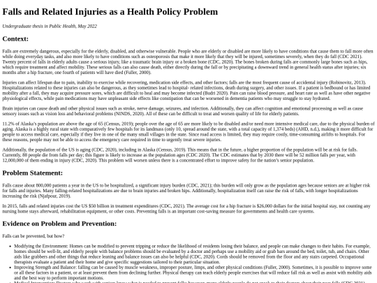 UndergraduateThesisonPublicHealthinAlaska screenshot