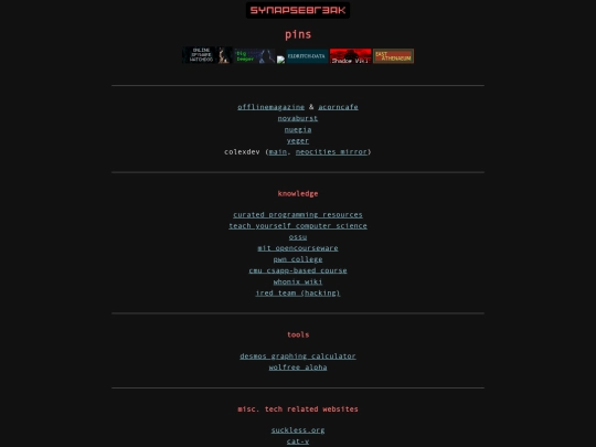 websites screenshot