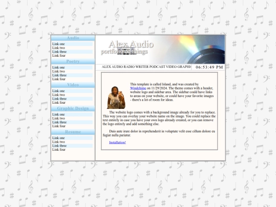 portfolio screenshot