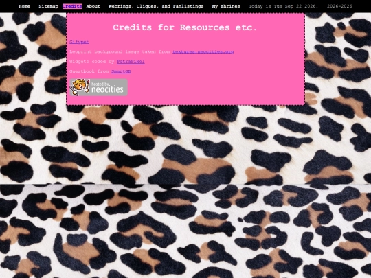 credits screenshot
