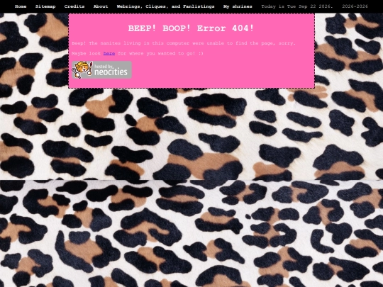 not_found screenshot