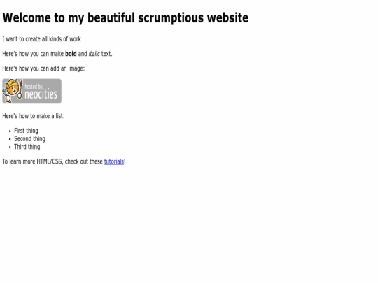 index screenshot