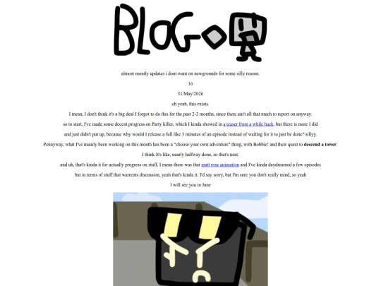 blog screenshot