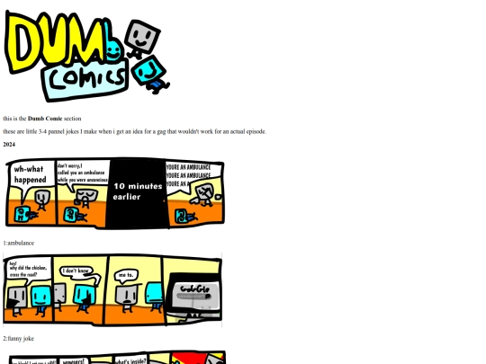 dumbcomics screenshot