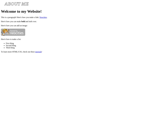 index screenshot