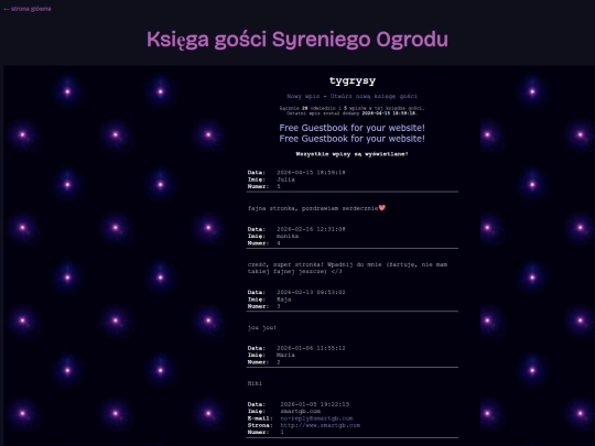 ksiega_gosci screenshot