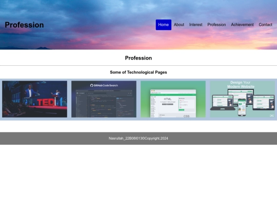 profession screenshot