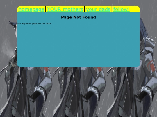 not_found screenshot