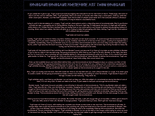 dinosaur-story-chap1 screenshot