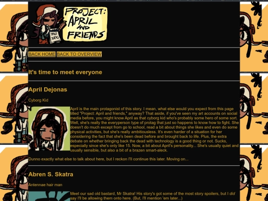aprilandfriends/paafcharacters screenshot