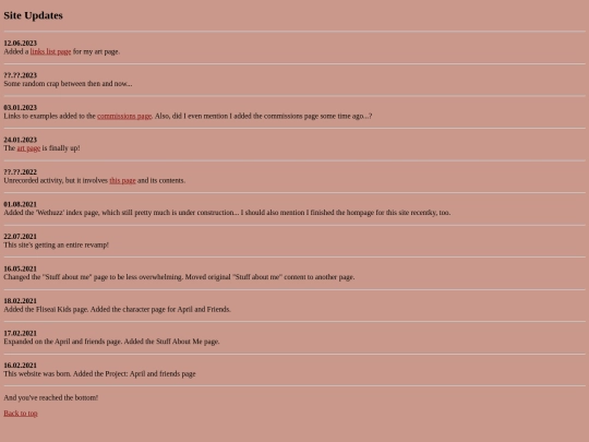 home/updates screenshot