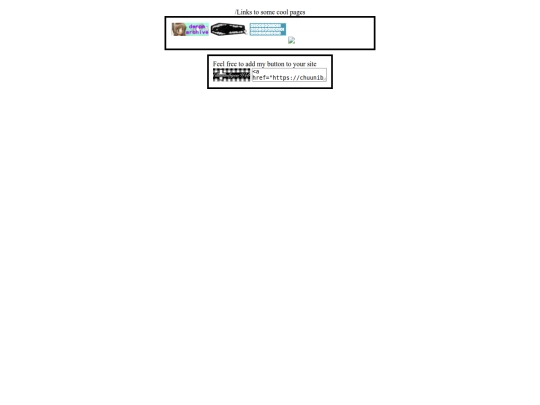 links screenshot