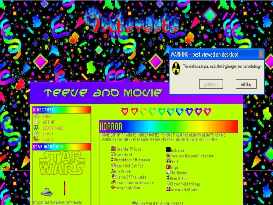 interests screenshot