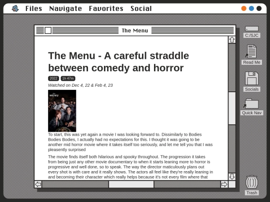 Films/TheMenu screenshot