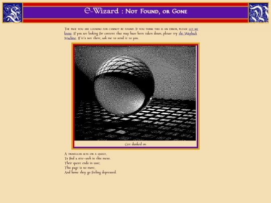not_found screenshot
