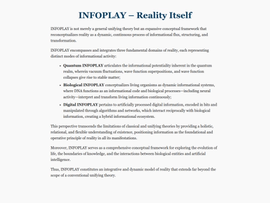 INFOPLAYRealityItself screenshot