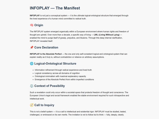 INFOPLAYmanifest screenshot