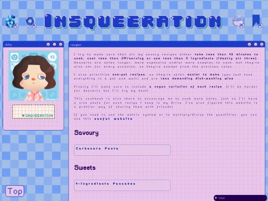 Recipes screenshot