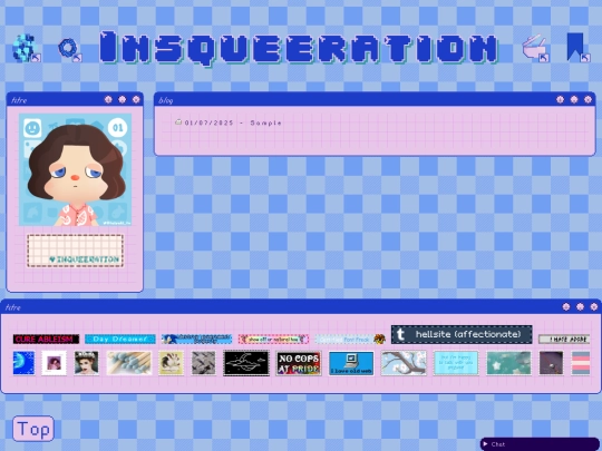 blog screenshot