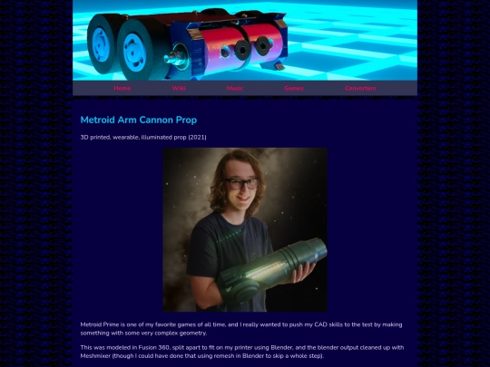 Wiki/Metroid_Arm_Cannon screenshot