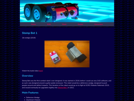 Wiki/Stomp_Bot_1 screenshot