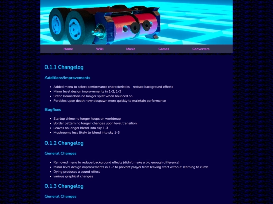 Wiki/Thwimbly_Changelog screenshot