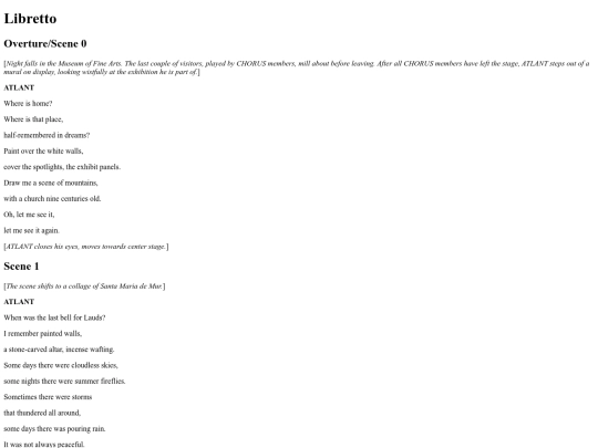 libretto screenshot