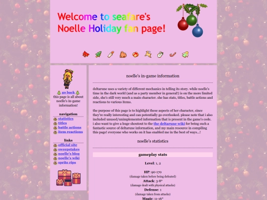 deltarune/the noelle zone/noellesgameinfo screenshot