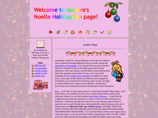 deltarune/the noelle zone/noellesposts screenshot