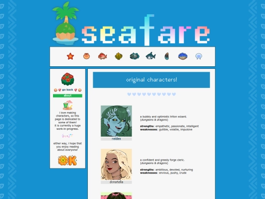 original characters screenshot
