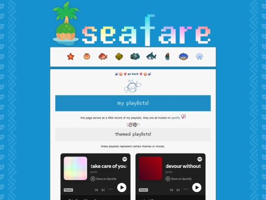playlists screenshot