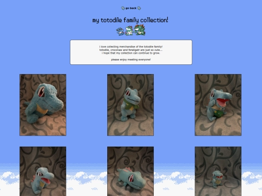 pokemon/the totodile zone/totodile family collection screenshot