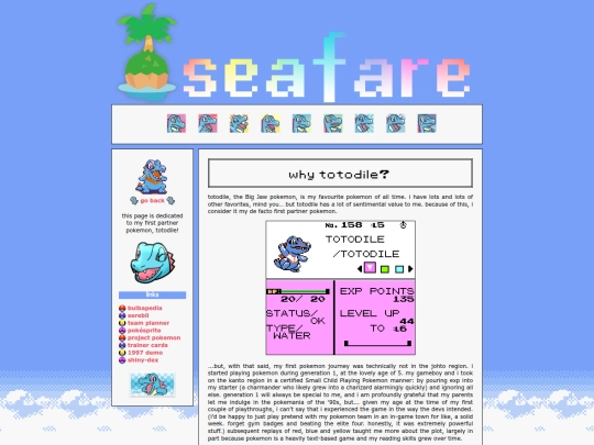 pokemon/the totodile zone/why totodile screenshot