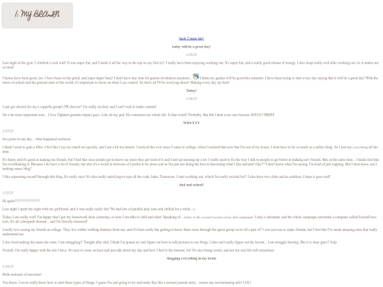 blog screenshot