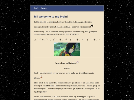 bloggingmythoughts screenshot