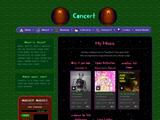 music screenshot