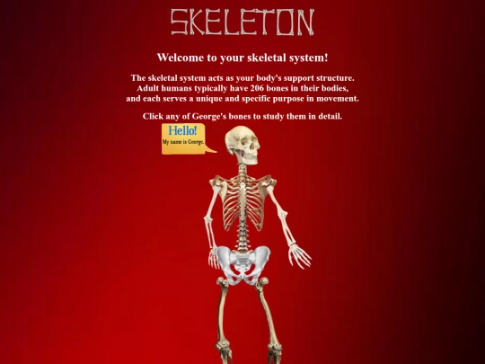 Skeleton screenshot