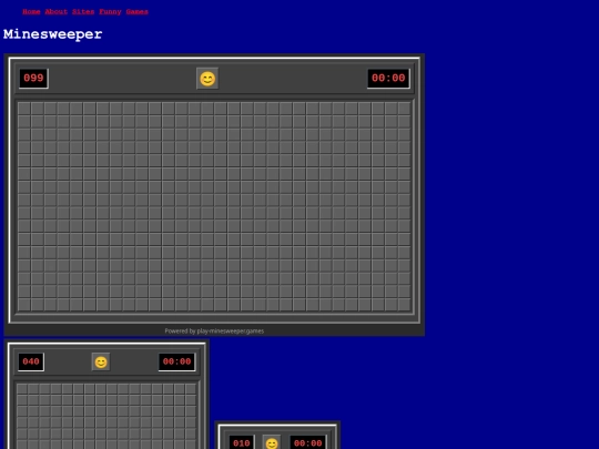 Minesweeper screenshot