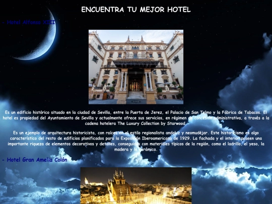 hoteles screenshot